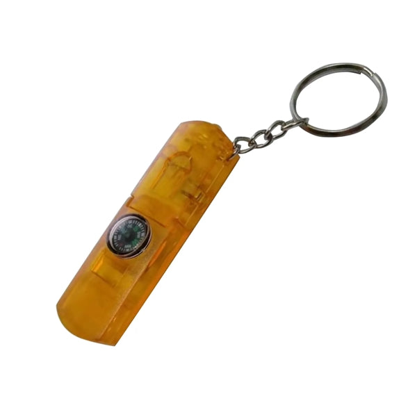 3-in-1 Compass and Whistle LED Keylight