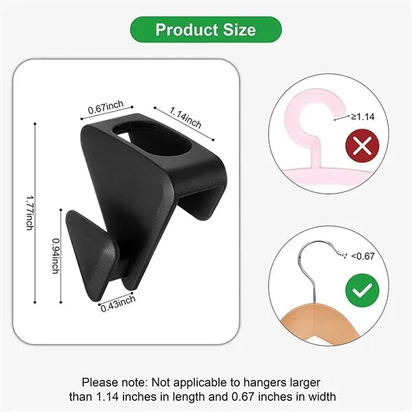 Space Saving Hanger Hooks 18Pack