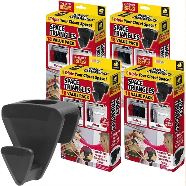 Space Saving Hanger Hooks 18Pack