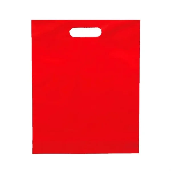 Large PE Plastic Die Cut Shop Tote Handle Bag