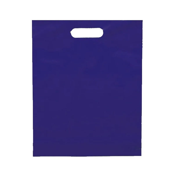 Large PE Plastic Die Cut Shop Tote Handle Bag