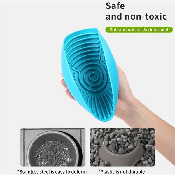 Detachable Slanted Pet Slow Food Bowl