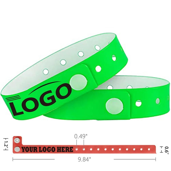PVC Wristbands for Events Club Music Meeting Party