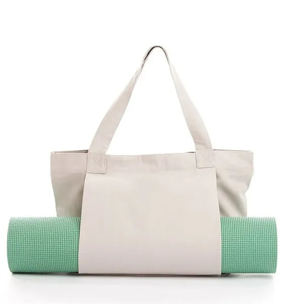 Pilates Yoga Travel Duffel Canvas Tote Bag for Women