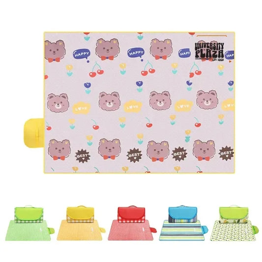 Large Picnic Blanket W/ Pocket