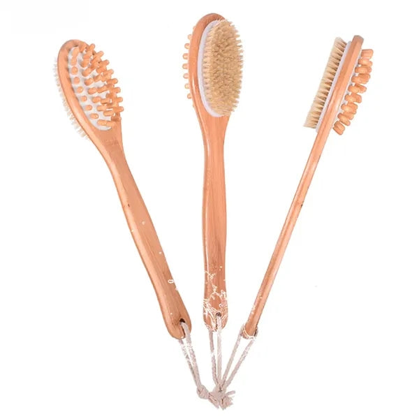 Double-Sided Bath and Massager Brush