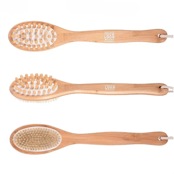 Double-Sided Bath and Massager Brush