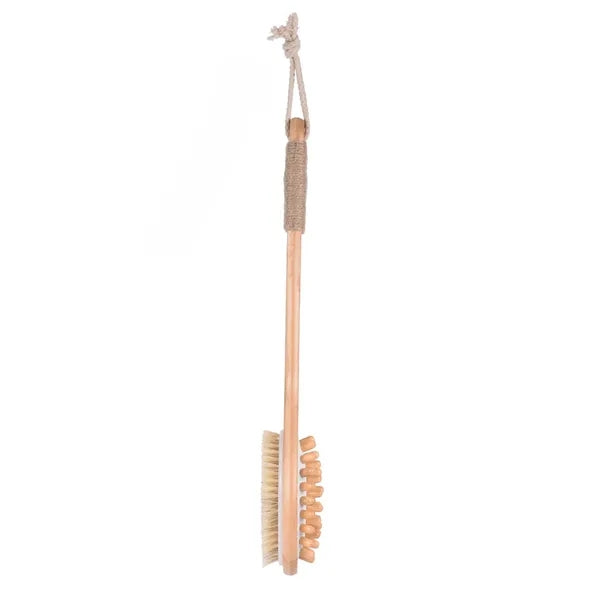 Eco-friendly Wood long handle Bath Brush