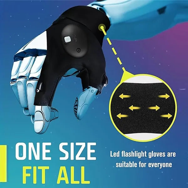 LED Flashlight Gloves
