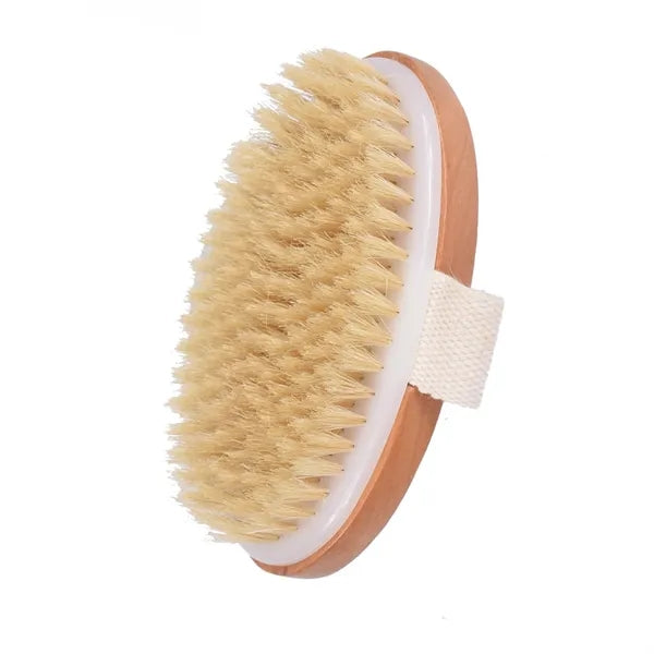 Small Size Dry Bath Brush for Skin Exfoliation