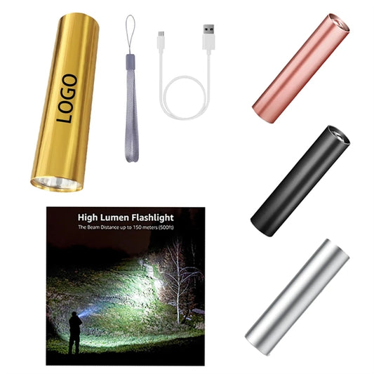 LED Handheld Mini Rechargeable Flashlight