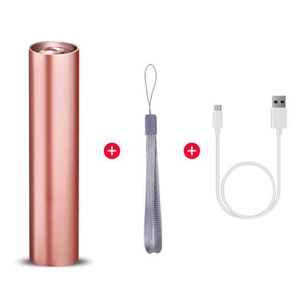 LED Handheld Mini Rechargeable Flashlight