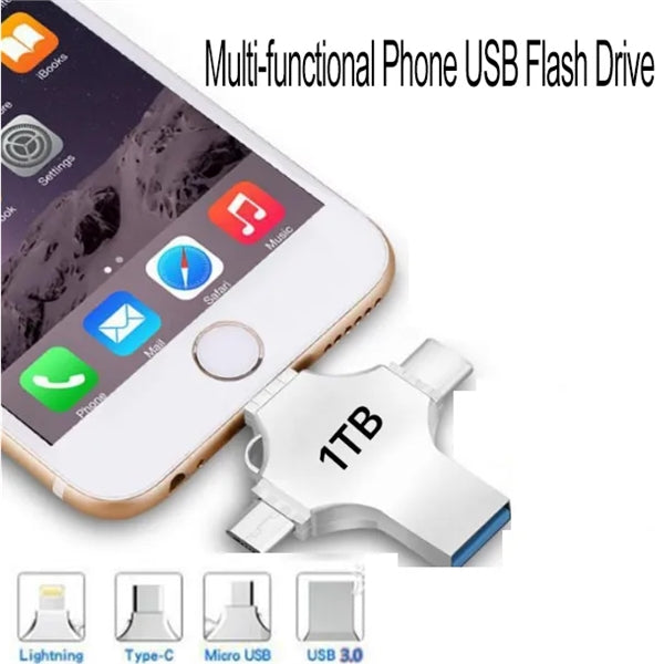 1TB Thumb Multi-port USB Flash Drive