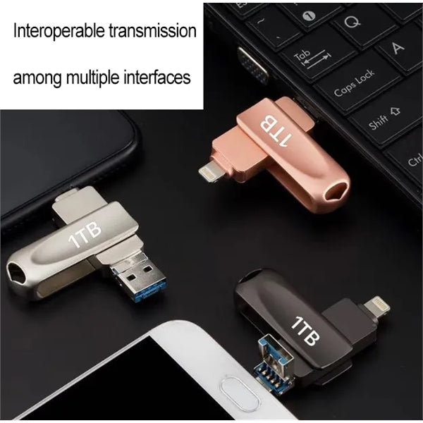 1TB Thumb Multi-port USB Flash Drive