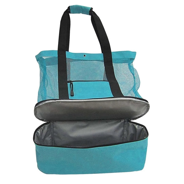 Beach Mesh Bag with Cooler