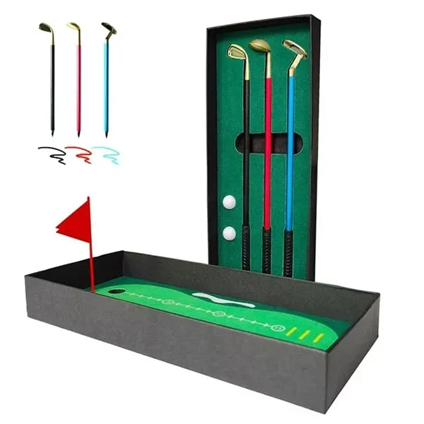 Golf Ballpoint Pen Set