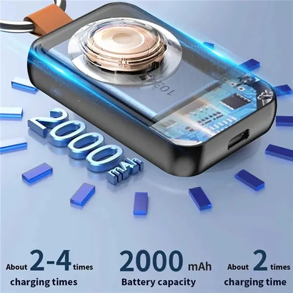 2000Mah Portable Watch Power Bank Charger