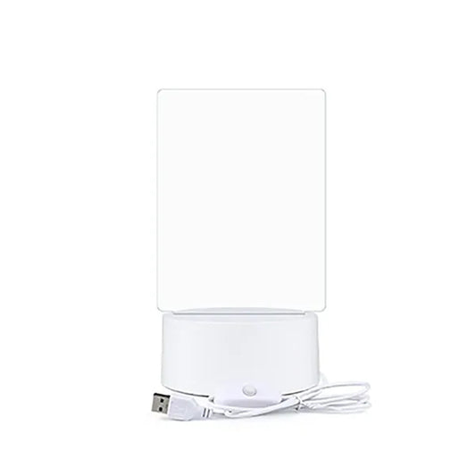 Creative Led Night Light Message Note Board