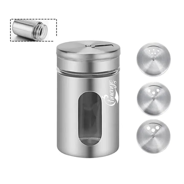 Stainless Steel Salt And Spice Jars
