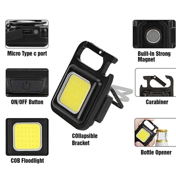 Led Small Flashlight Key Chain