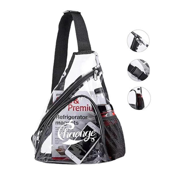 Clear Pvc Sling Bag