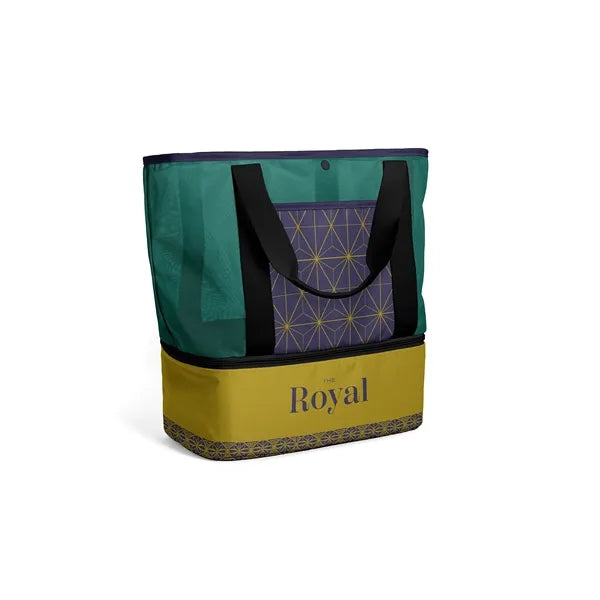 Mesh Tote With Cooler