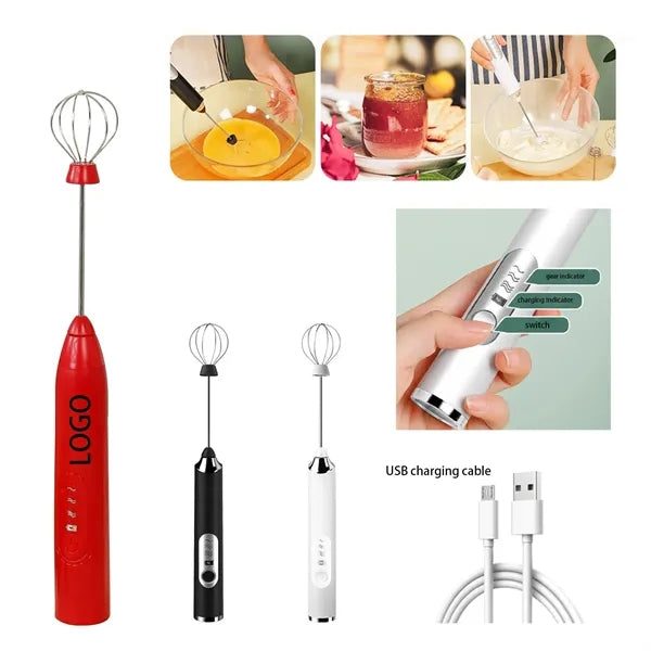 Usb Charging Electric Milk Whisk