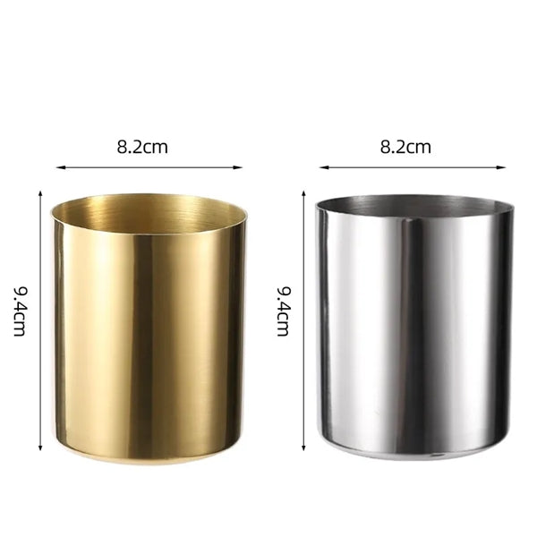 Stainless Steel Pencil Cup Holder