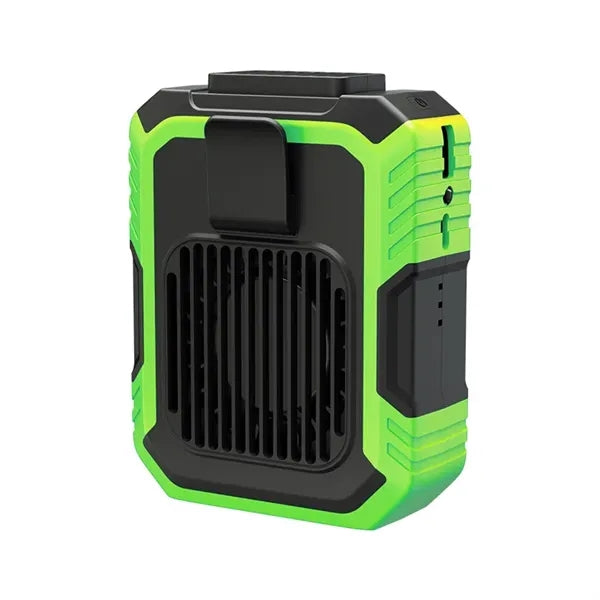 4000mAh Waist Clip Fan & Power Bank