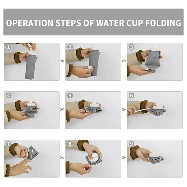 Collapsible Water Bottles Cups