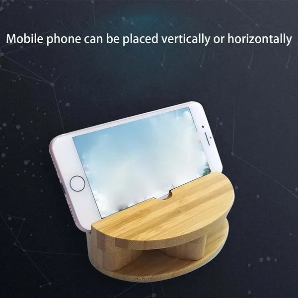 Wooden Mobile Phone Sound Reinforcement Bracket