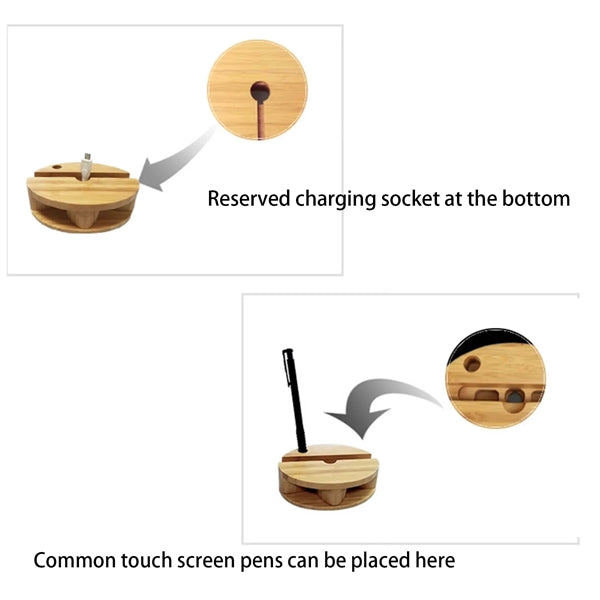Wooden Mobile Phone Sound Reinforcement Bracket