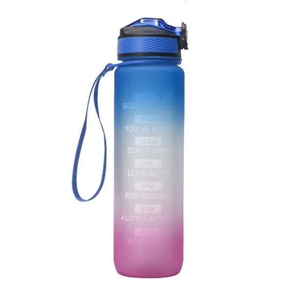 Motivational Water Bottles with Time Marker