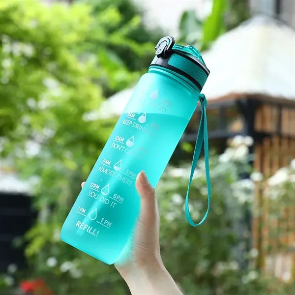 Motivational Water Bottles with Time Marker