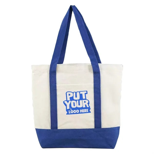 Reinforced Strap Canvas Tote Bag