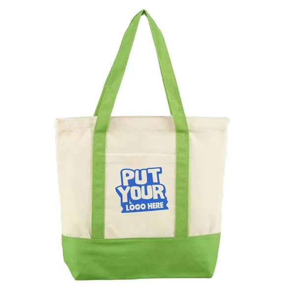 Reinforced Strap Canvas Tote Bag