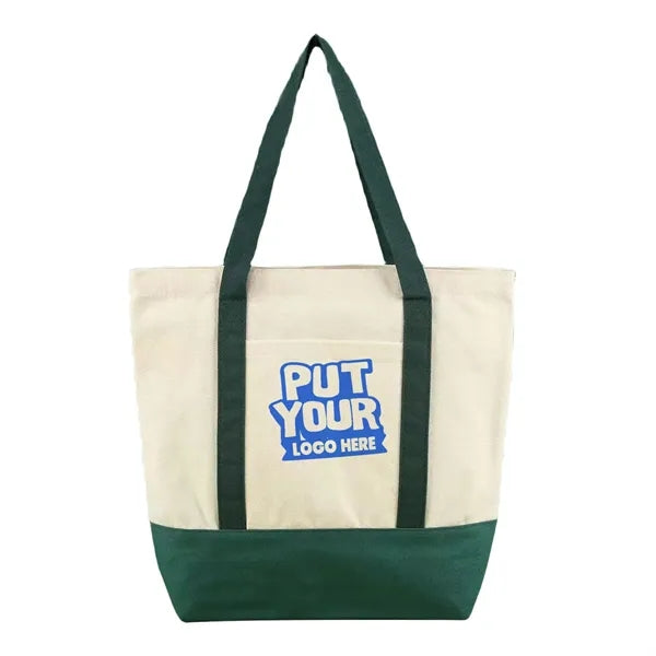 Reinforced Strap Canvas Tote Bag