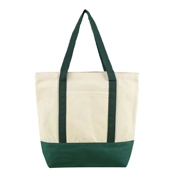 Reinforced Strap Canvas Tote Bag
