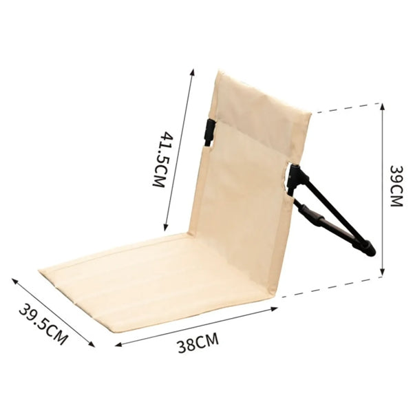 Comfortable Folding Beach Lounger Camping Chair