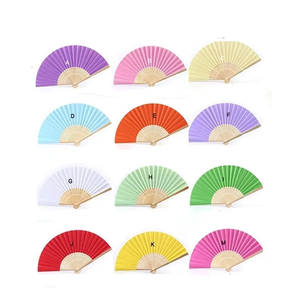 Exquisite Foldable Chinese Bamboo Hand Held Fan