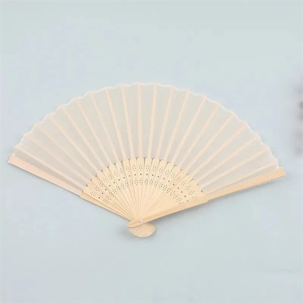 Exquisite Foldable Chinese Bamboo Hand Held Fan