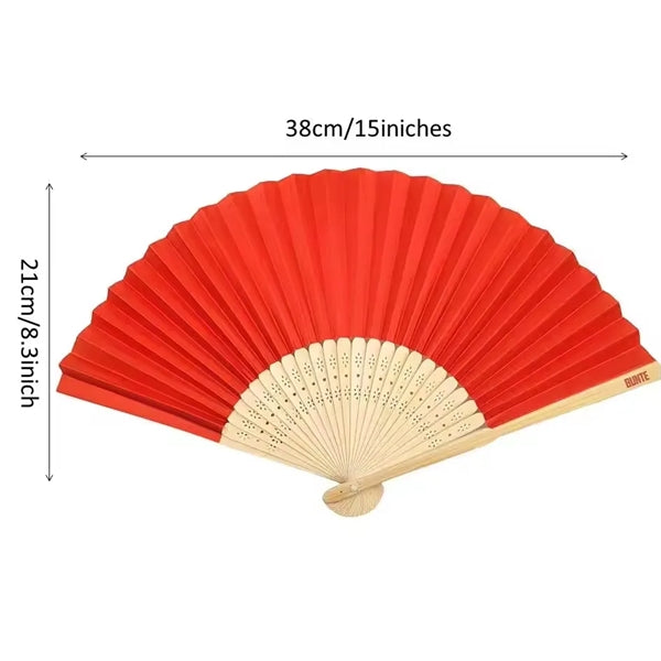 Exquisite Foldable Chinese Bamboo Hand Held Fan