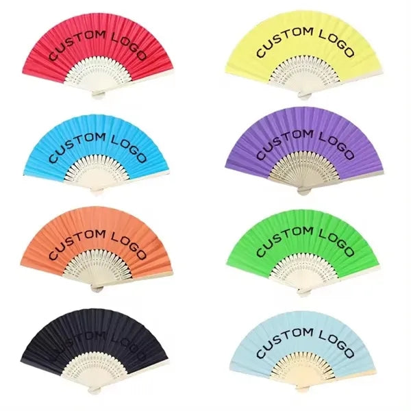 Exquisite Foldable Chinese Bamboo Hand Held Fan