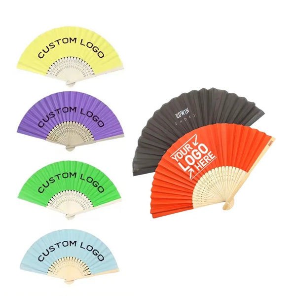 Exquisite Foldable Chinese Bamboo Hand Held Fan