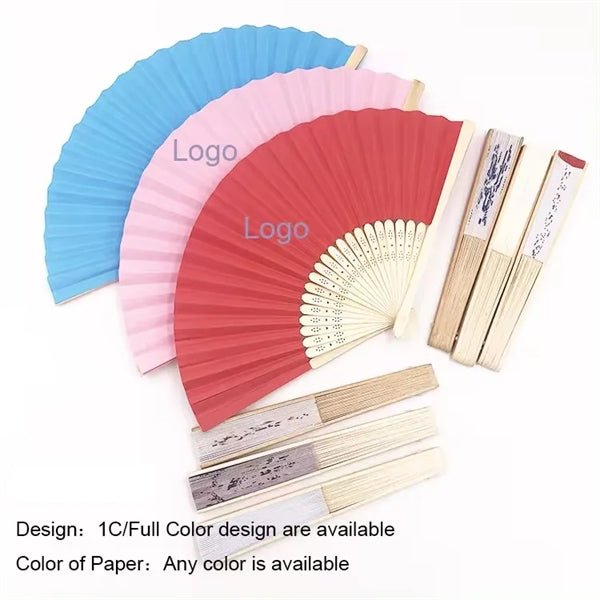 Exquisite Foldable Chinese Bamboo Hand Held Fan