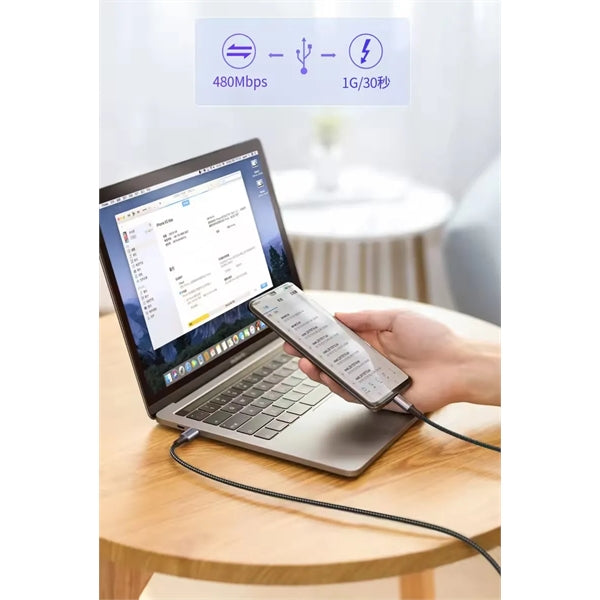 100W Ultra-Fast Charging Power Cable TO C 6.5FT For Mobile