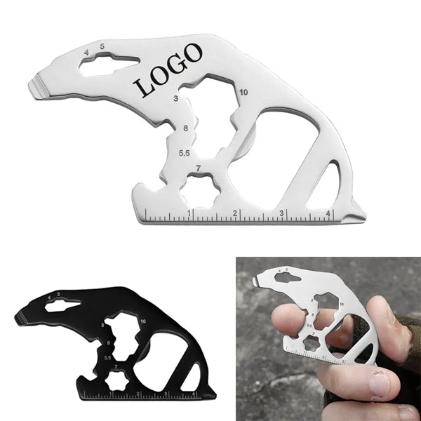 EDC Tool Card Bottle Opener Repair Keychain