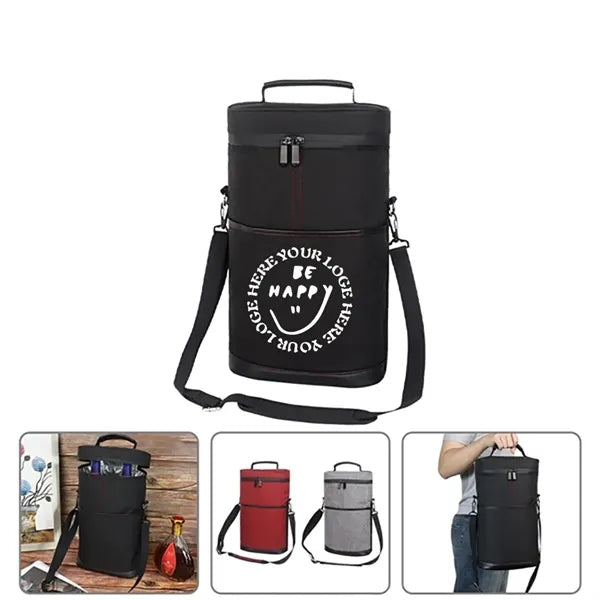 2 Bottle Oxford Wine Bag