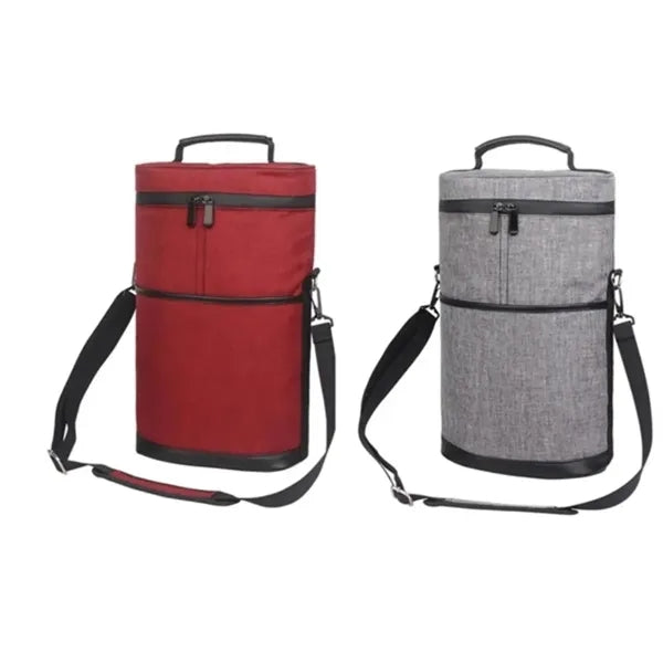2 Bottle Oxford Wine Bag