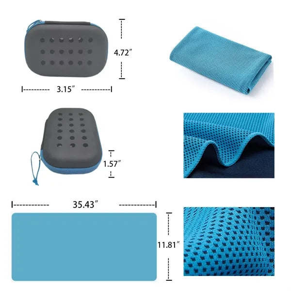 EVA Boxed Outdoor Portable Quick-Drying Sports Towel